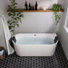 Hydromassage Freestanding Whirlpool Alcove Bathtub