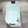 Hydromassage Freestanding Whirlpool Alcove Bathtub