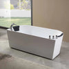 Hydromassage Freestanding Whirlpool Alcove Bathtub