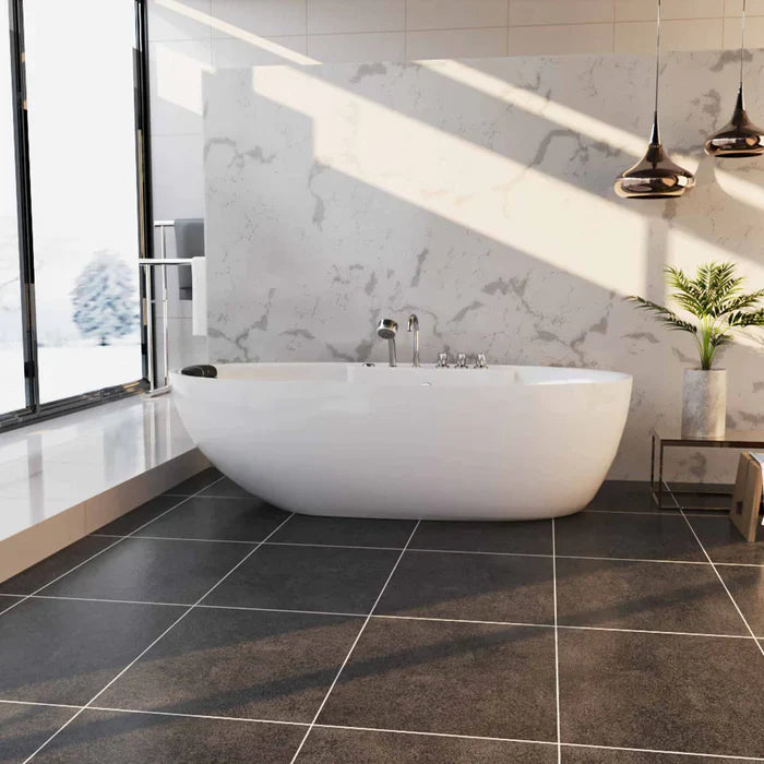 Freestanding Oval Whirlpool Bathtub