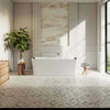 Freestanding Rectangle Whirlpool Bathtub