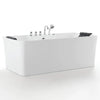 Empava 67 in. Freestanding Rectangle Whirlpool Bathtub | EMPV-67AIS16