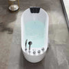 Empava 67 in. Hydrotherapy Freestanding Whirlpool Bathtub | EMPV-67AIS05