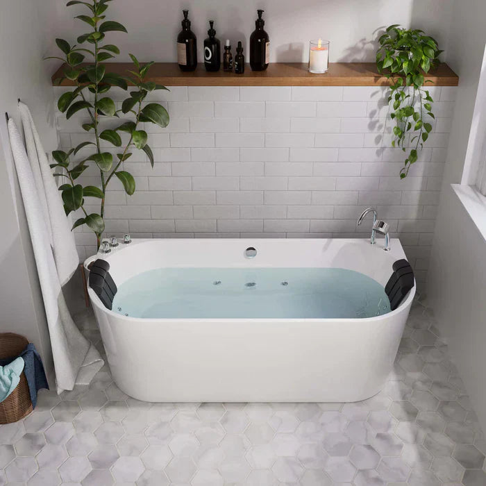 Empava 67 in. Freestanding Whirlpool Bathtub | EMPV-67AIS07