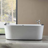 Empava 67 in. Freestanding Whirlpool Bathtub | EMPV-67AIS07