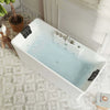 Empava 67 in. Freestanding Rectangle Whirlpool Bathtub | EMPV-67AIS16