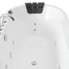 Empava 67 in. Freestanding Oval Whirlpool Bathtub | EMPV-67AIS17