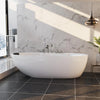 Empava 71 in. Freestanding Oval Whirlpool Bathtub | EMPV-71AIS14