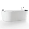 Hydromassage Freestanding Whirlpool Alcove Bathtub