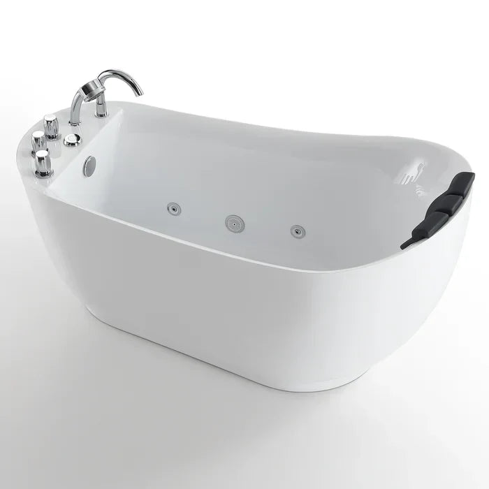 Hydrotherapy Freestanding Whirlpool Bathtub