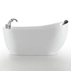 Hydrotherapy Freestanding Whirlpool Bathtub