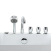 Freestanding Oval Whirlpool Bathtub
