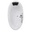Freestanding Oval Whirlpool Bathtub