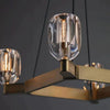 Favola 4 Ligtht Square Chandelier