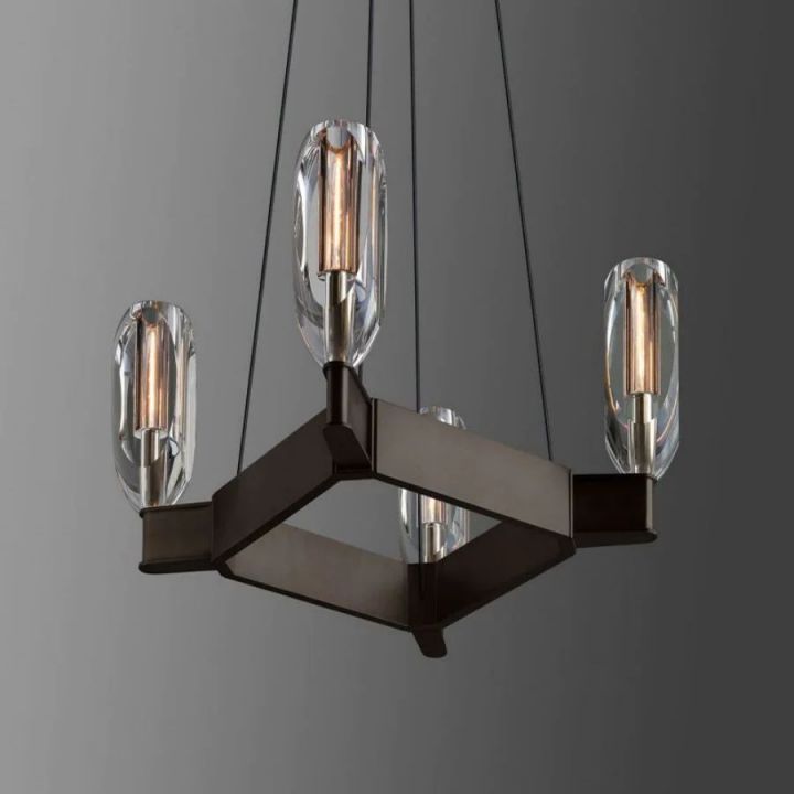 Favola 4 Ligtht Square Chandelier