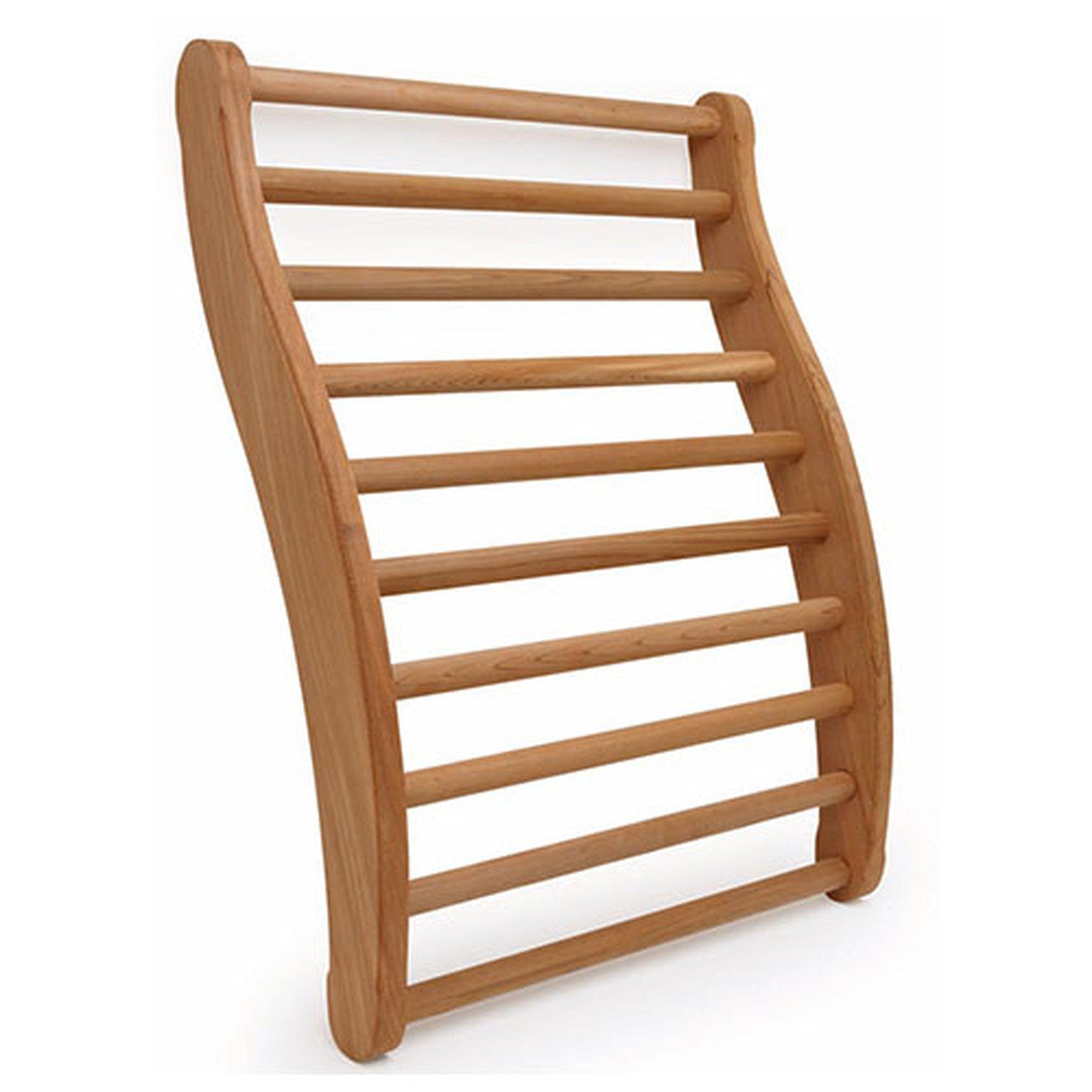 Finnmark Canadian Red Cedar Ergonomic S-Shape Sauna Backrest | FD-BK1