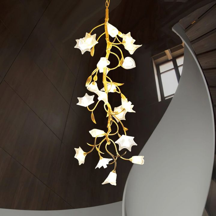 Flower Craftsman Chandelier