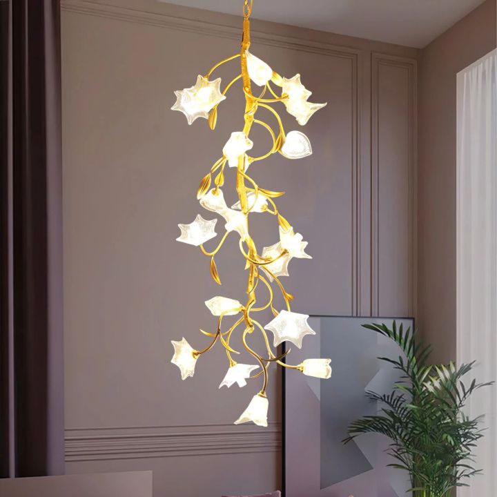 Flower Craftsman Chandelier