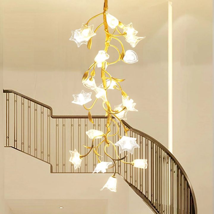 Flower Craftsman Chandelier