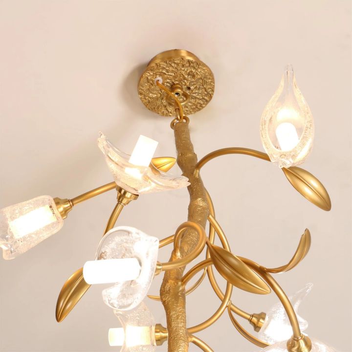 Flower Craftsman Chandelier