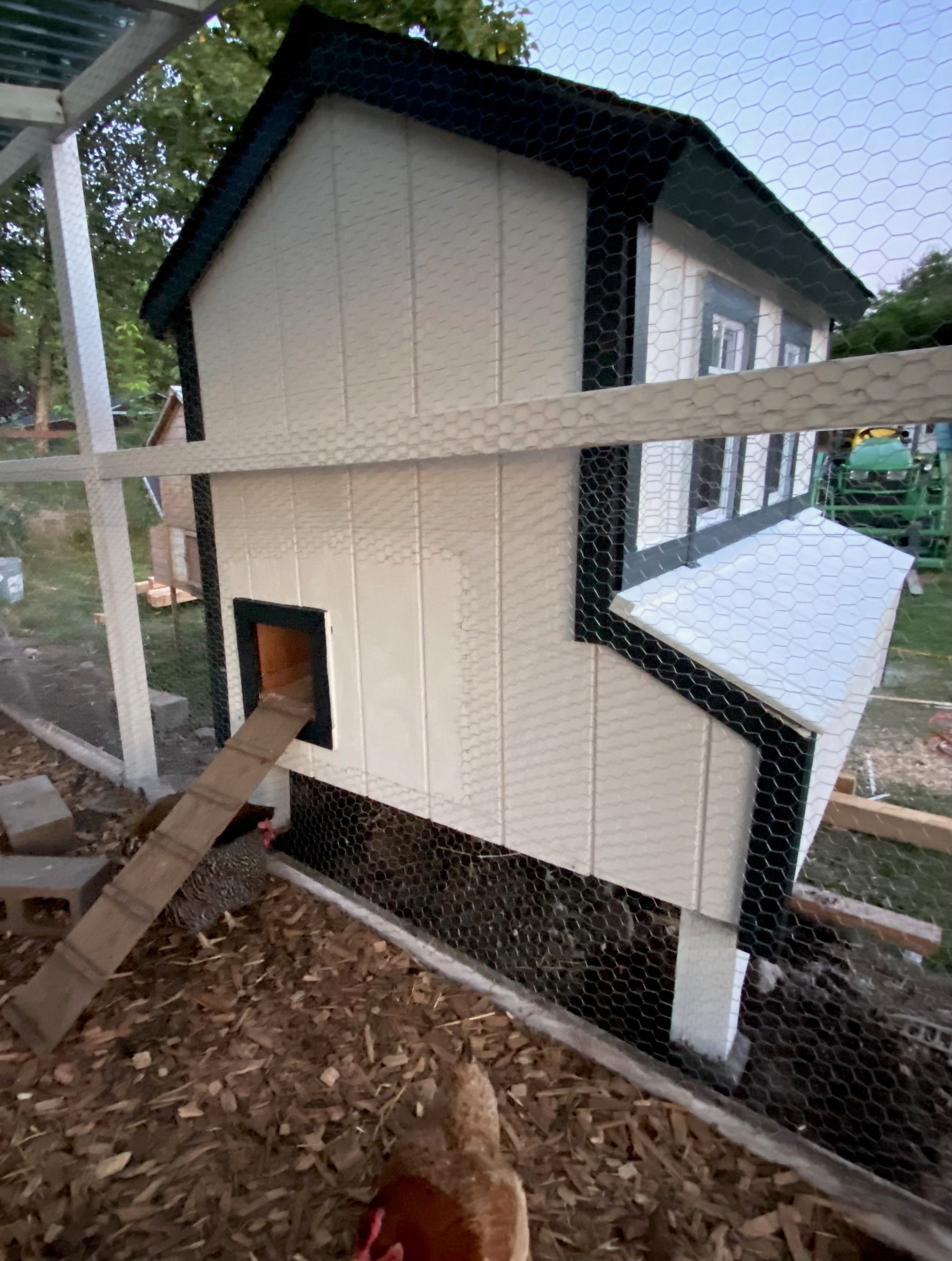 Large chicken coop plans