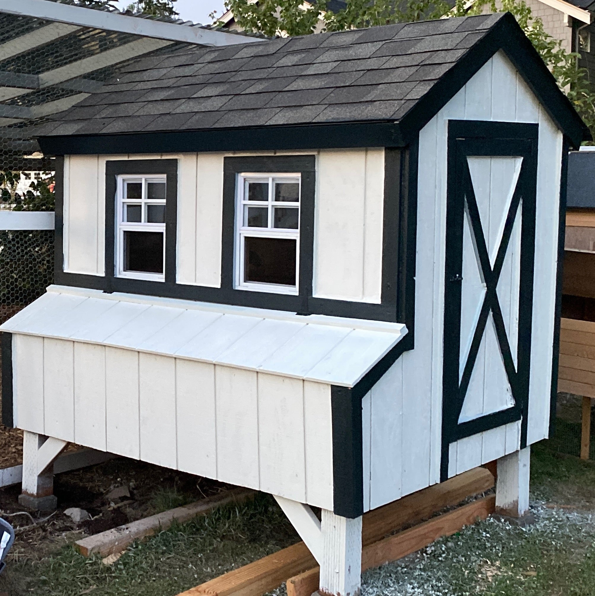 Large chicken coop plans