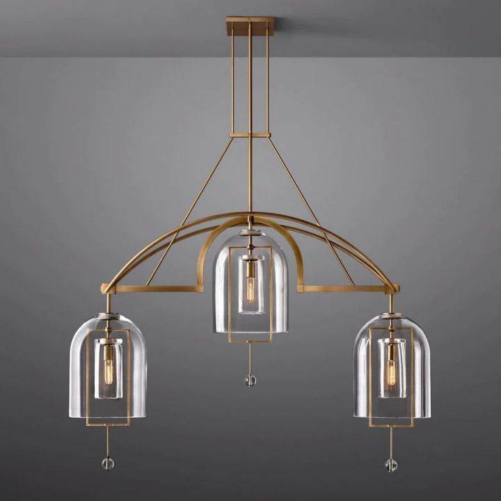 Fullbloom Linear Chandelier 61"