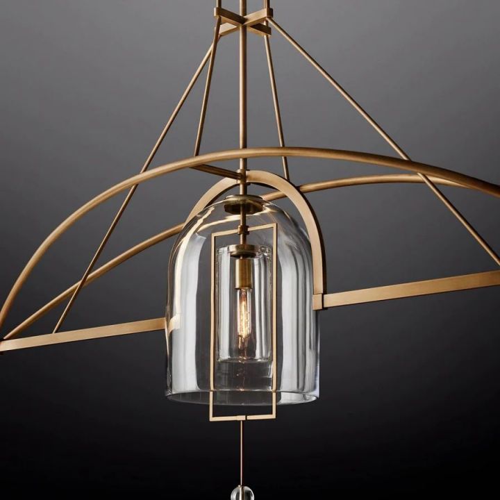 Fullbloom Linear Chandelier 61"