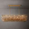 Galaxy Glass Rectangular Chandelier 54