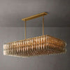 Galaxy Glass Rectangular Chandelier 54