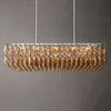 Galaxy Glass Rectangular Chandelier 54