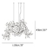 Ginkgo Luxury Chandelier Style G