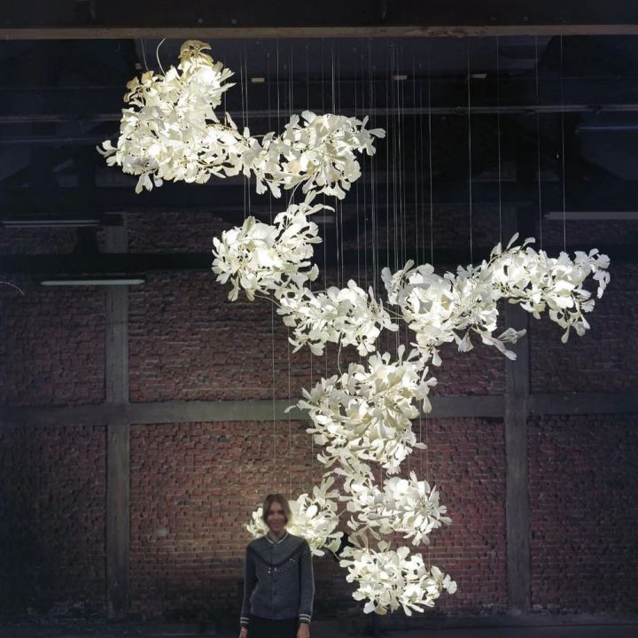 Ginkgo Combination Chandelier