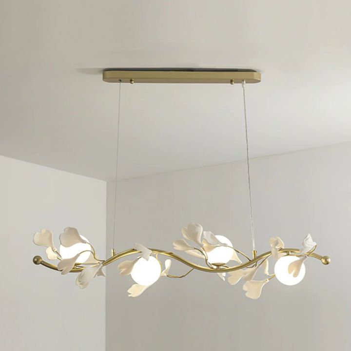 Ginkgo Glass Chandelier