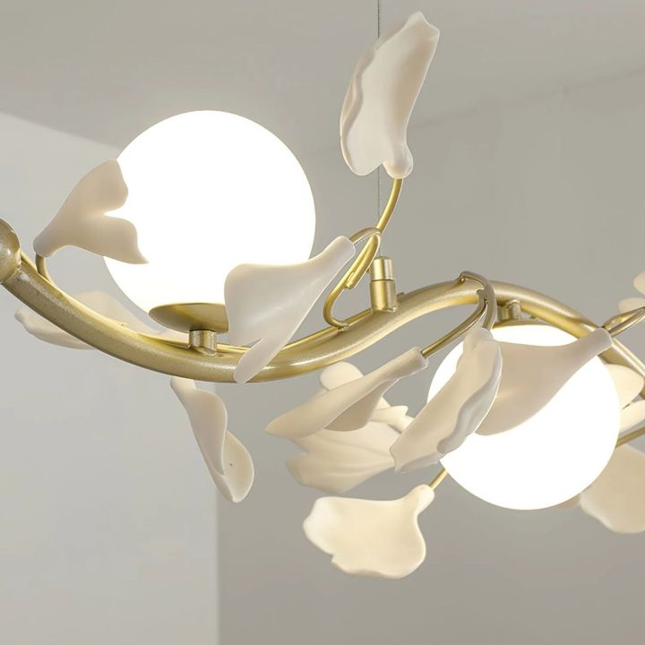 Ginkgo Glass Chandelier