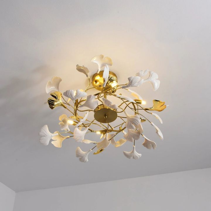 Gingko Luxury Chandelier Style B