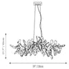 Ginkgo Luxury Chandelier Style C