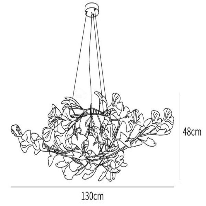 Ginkgo Luxury Chandelier Style D