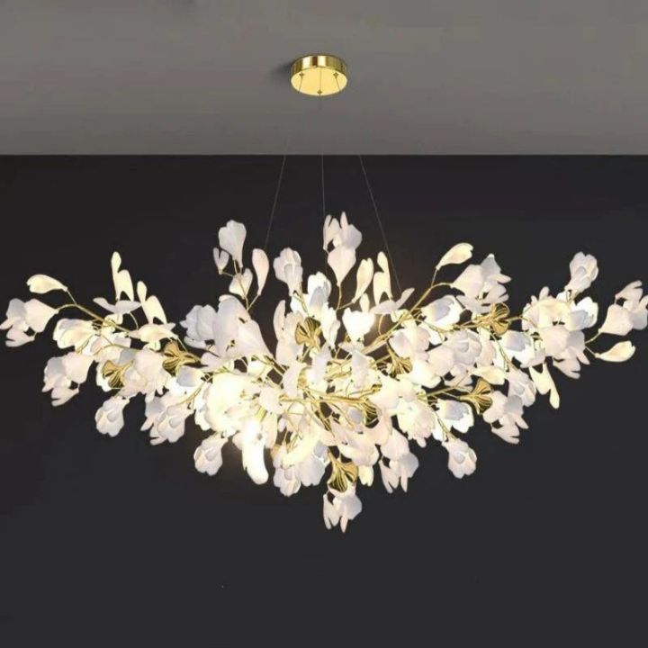 Ginkgo B Branch Chandelier