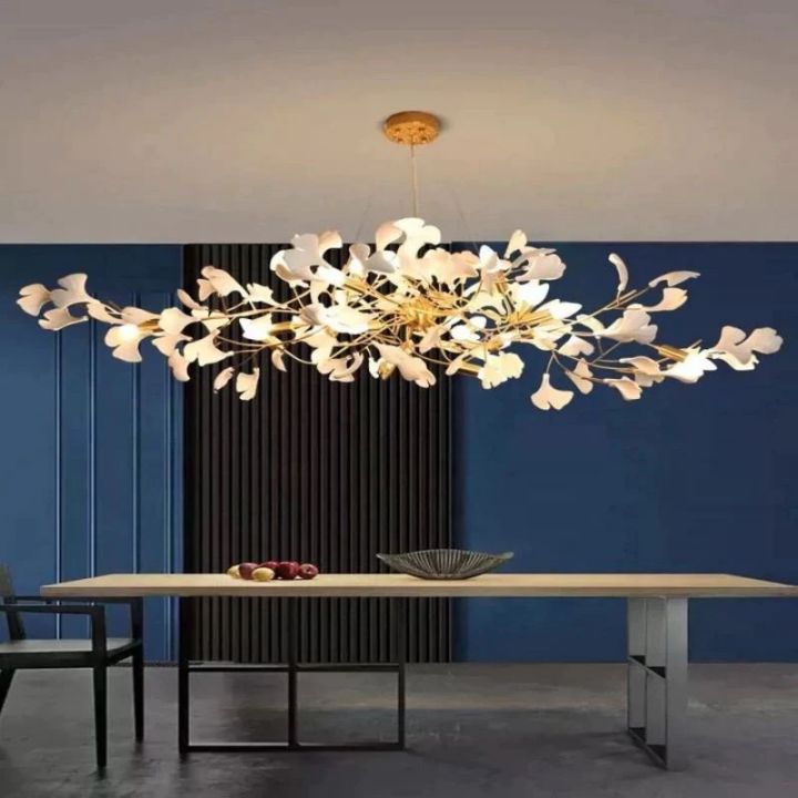 Ginkgo C Branch Chandelier