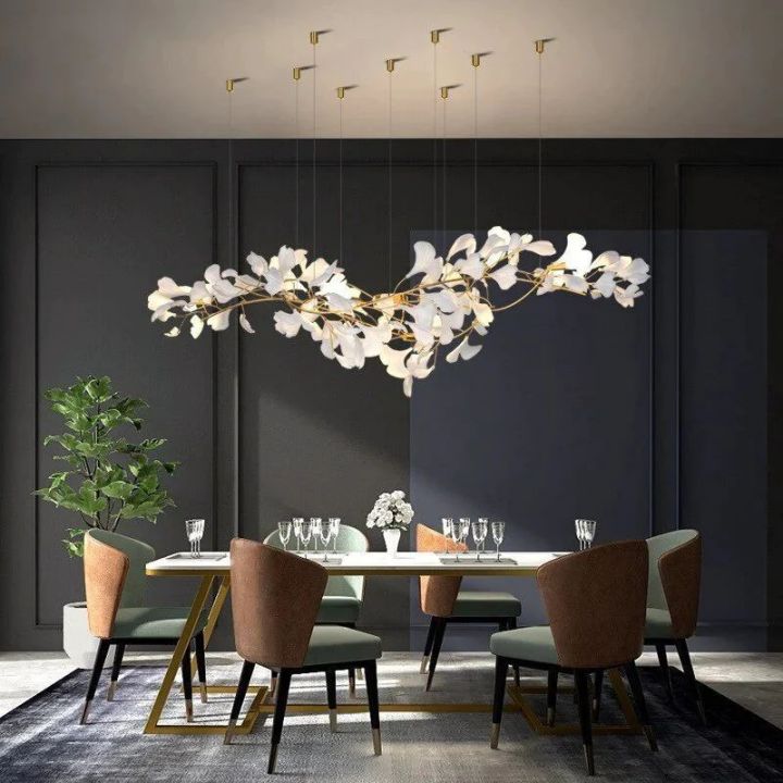 Ginkgo D Branch Chandelier