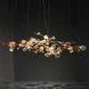 Gold Leaf Chandelier