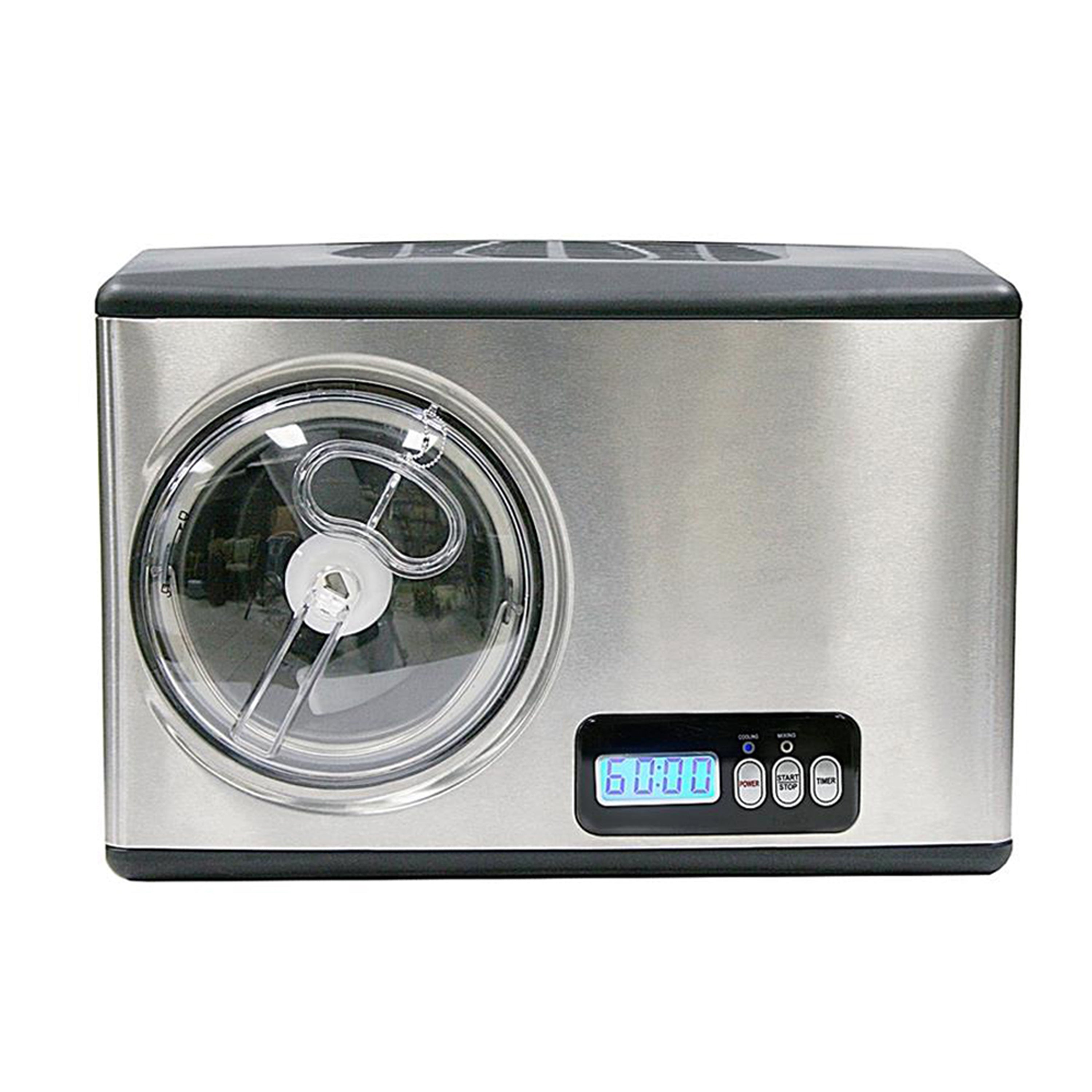 Whynter 1.6 Quart Compact Automatic Compressor Ice Cream Maker | ICM-15LS