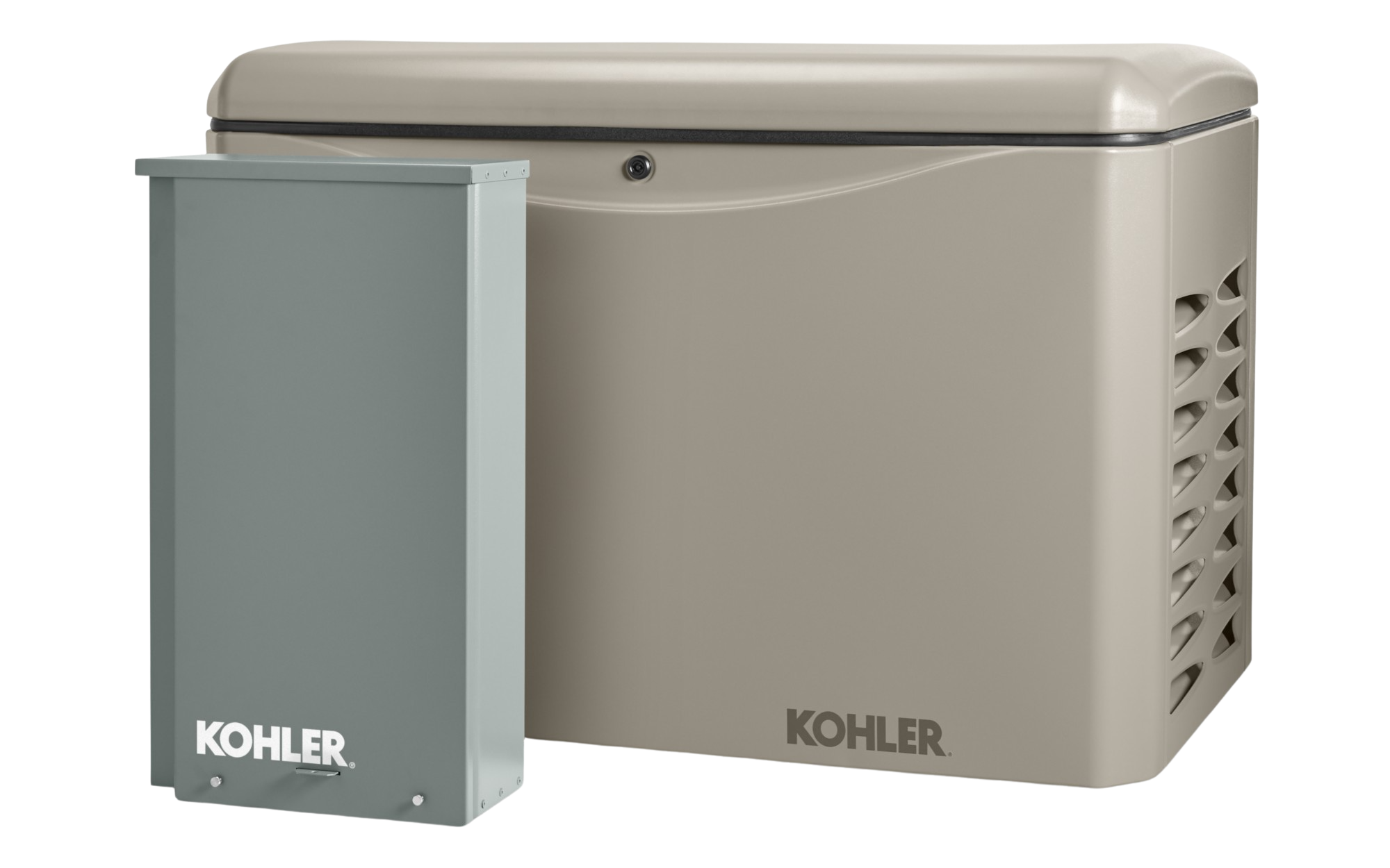 Kohler 20RCAL-200SELS 20KW Standby Generator w/ 200 Amp Automatic Transfer Switch and App Connect Scratch and Dent