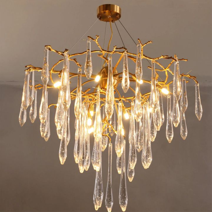 Icicle Crystal Luxury Chandelier