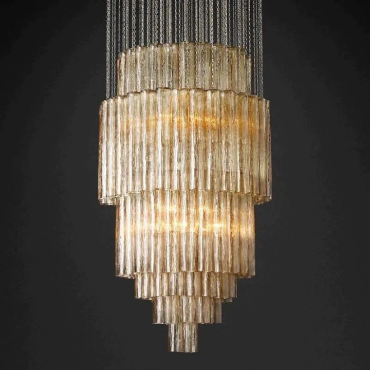 Irena Multi-Tier Round Chandelier 24''D 30''D 55''D