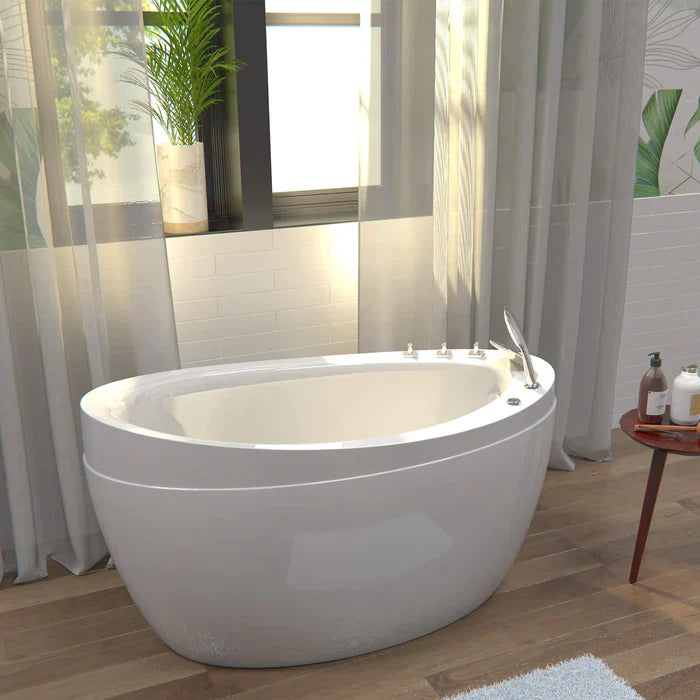 Freestanding Japanese Style Air Soaking Bathtub