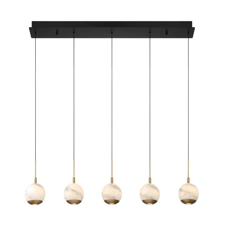 Kimma Lights Linear LED Chandelier