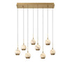 Kimma Lights Linear LED Chandelier