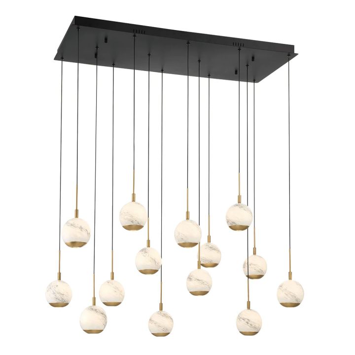 Kimma Lights Linear LED Chandelier